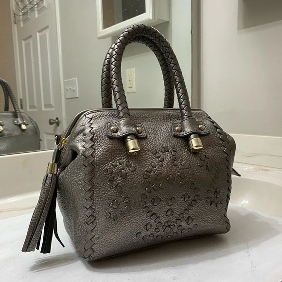 Jack Roger MARA Satchel leather handbag in excellent condition clean interior - Picture 11 of 11